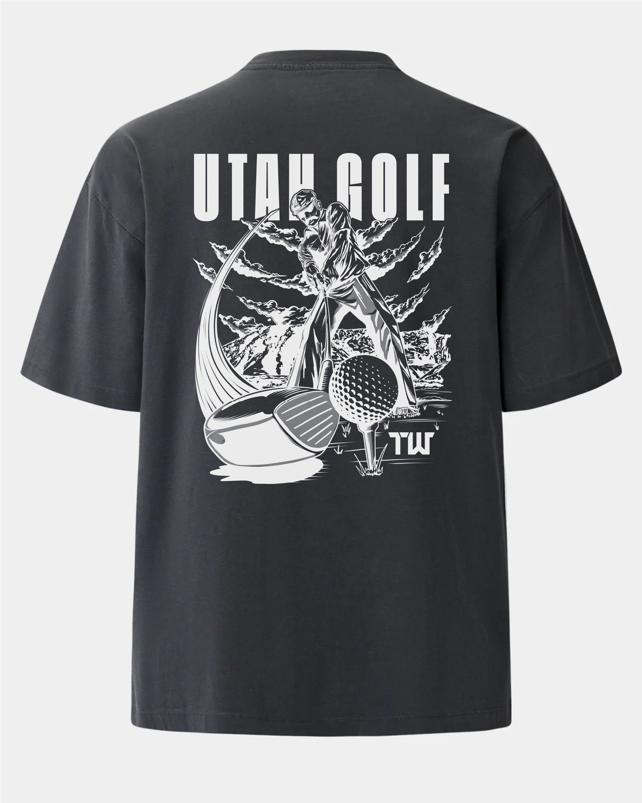 TRUWEAR Back Nine Faze Heavyweight Tee | Golf Graphic Tee
