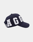 USU Fade 6 Panel Hat Big Spell Out Aggie Logo