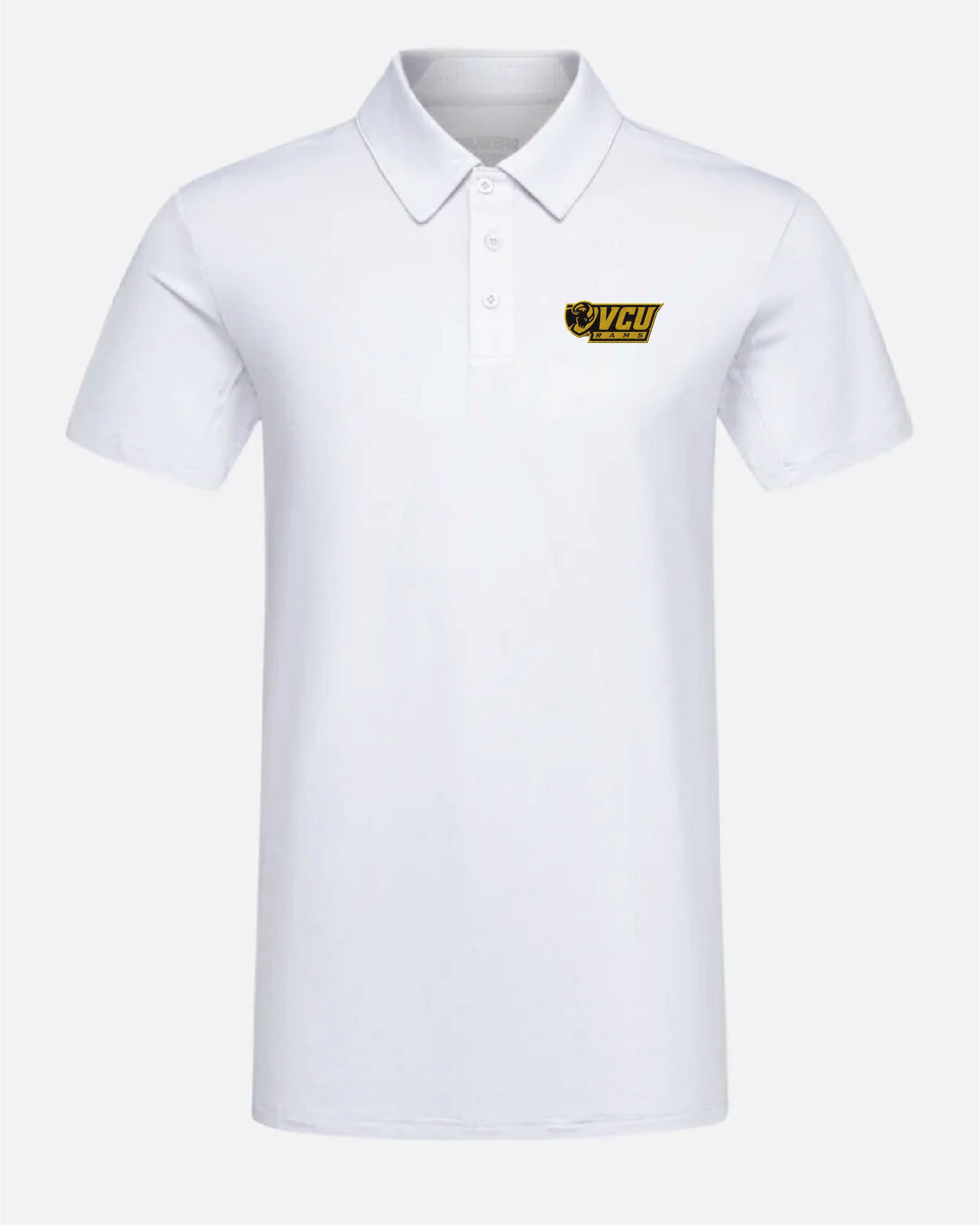 VCU Crest 2.0 Light Grey Polo