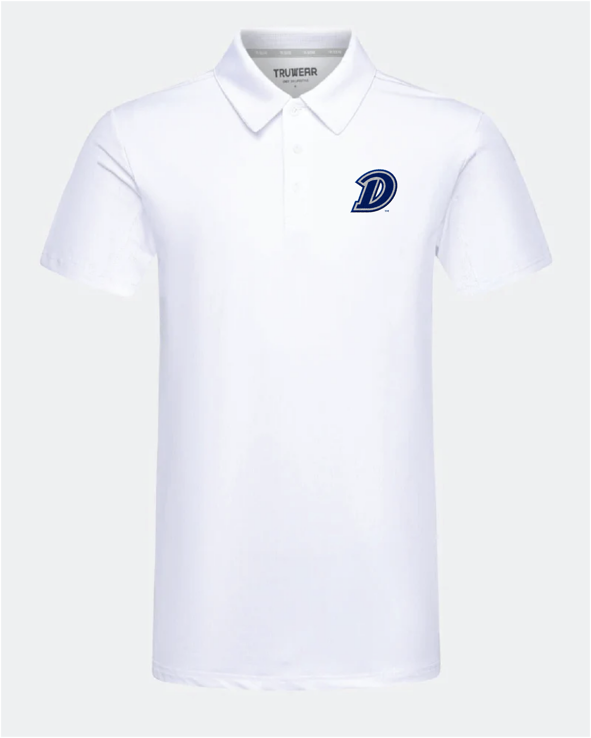 Drake Crest 2.0 White Polo