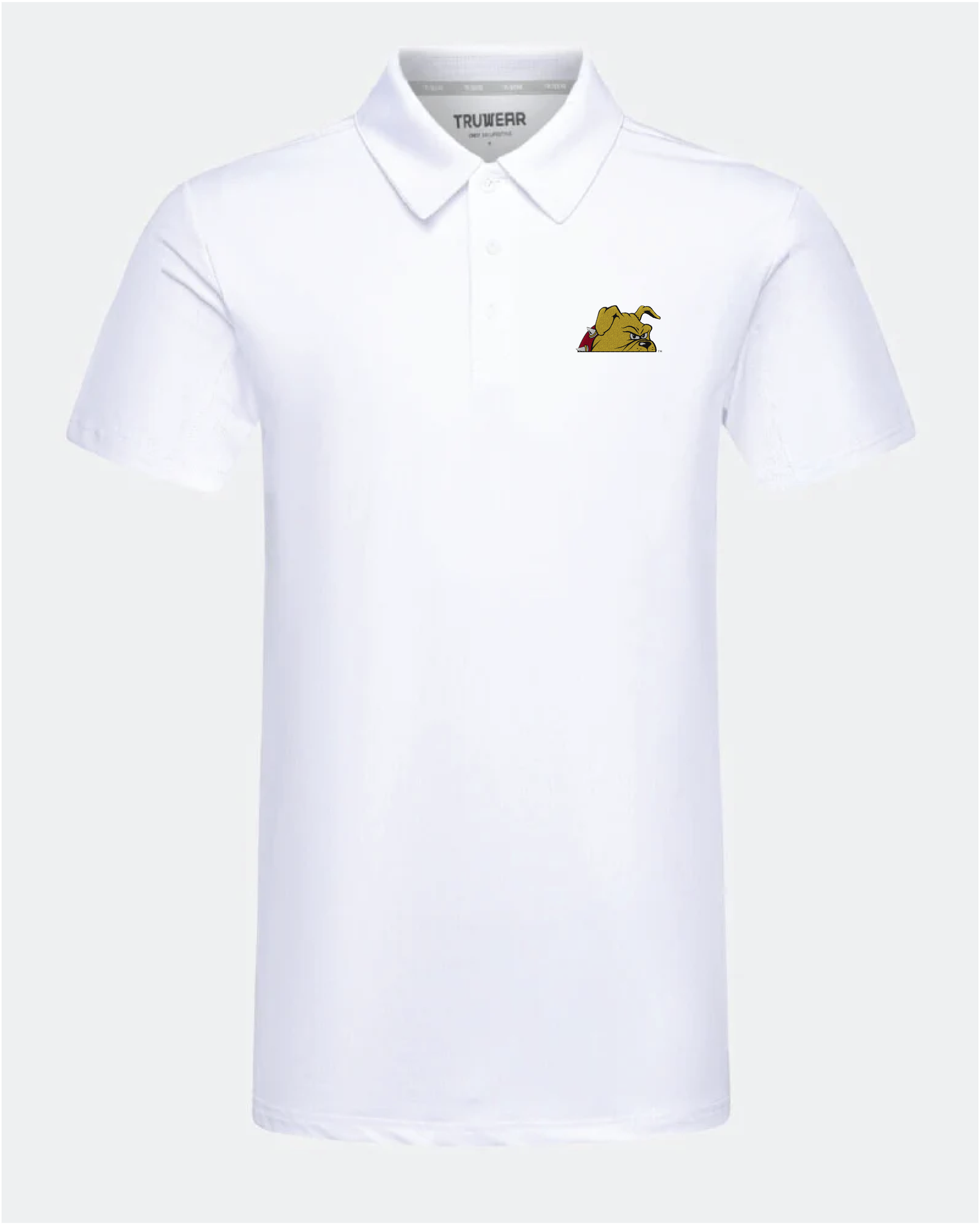 Ferris State Crest 2.0 White Polo