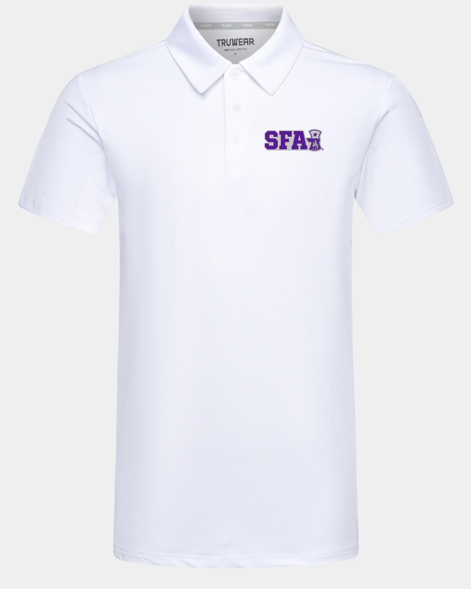 SFA Crest 2.0 Polo White