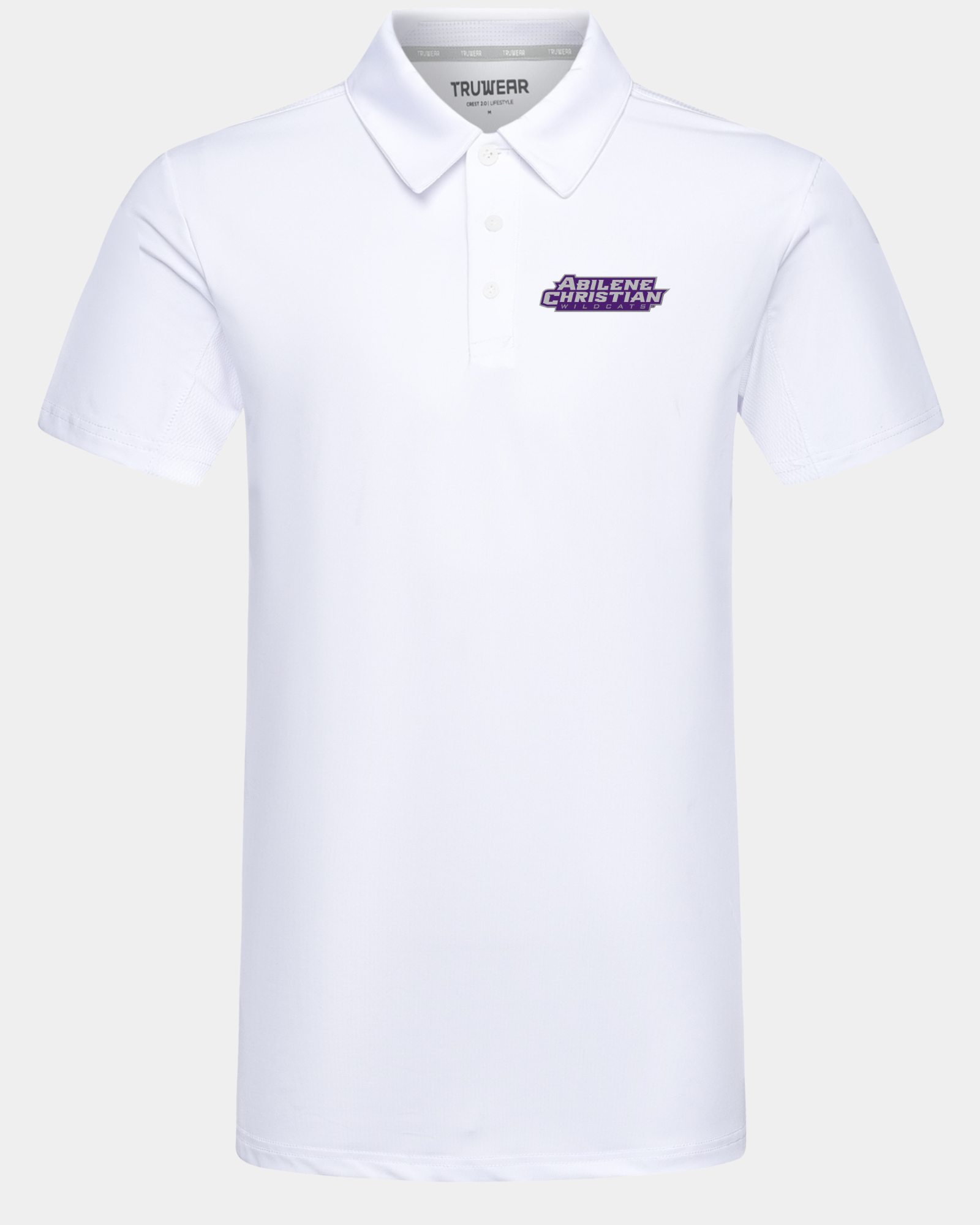 ACU Crest 2.0 Polo White