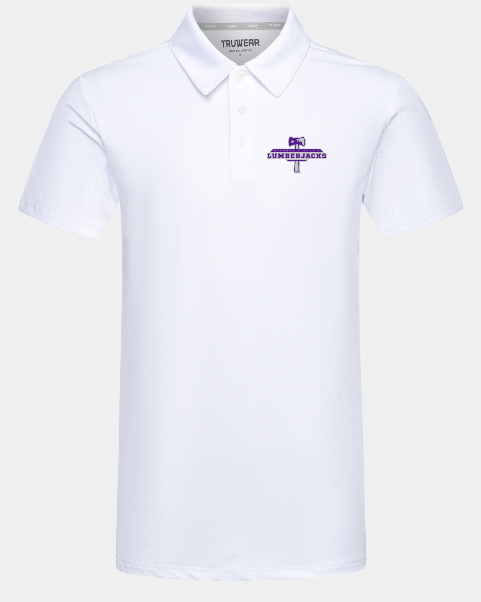 SFA Crest 2.0 Polo White