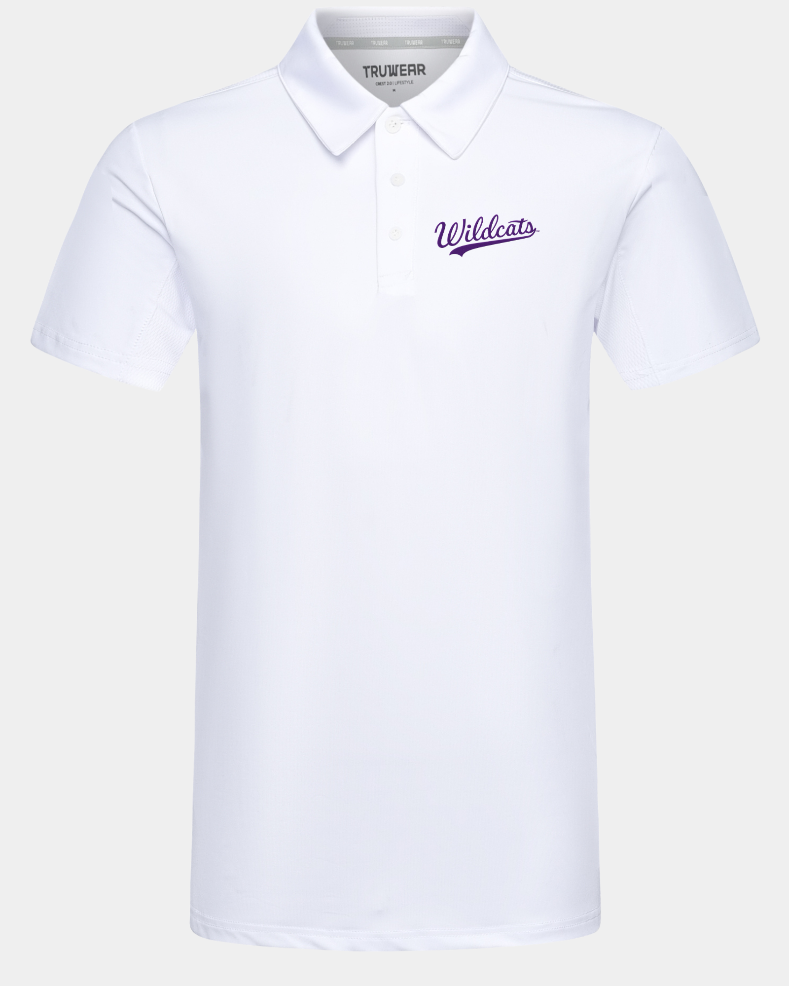 ACU Crest 2.0 Polo White