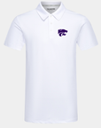 Kansas State Crest 2.0 Polo White