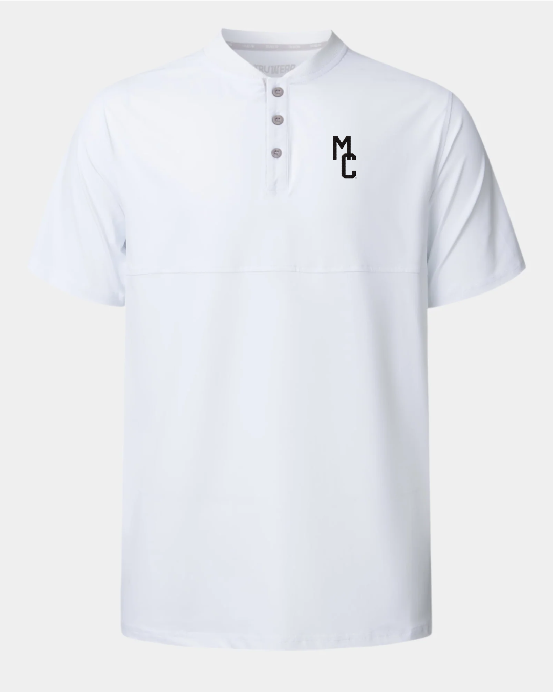 James Madison Crown Blade Polo White