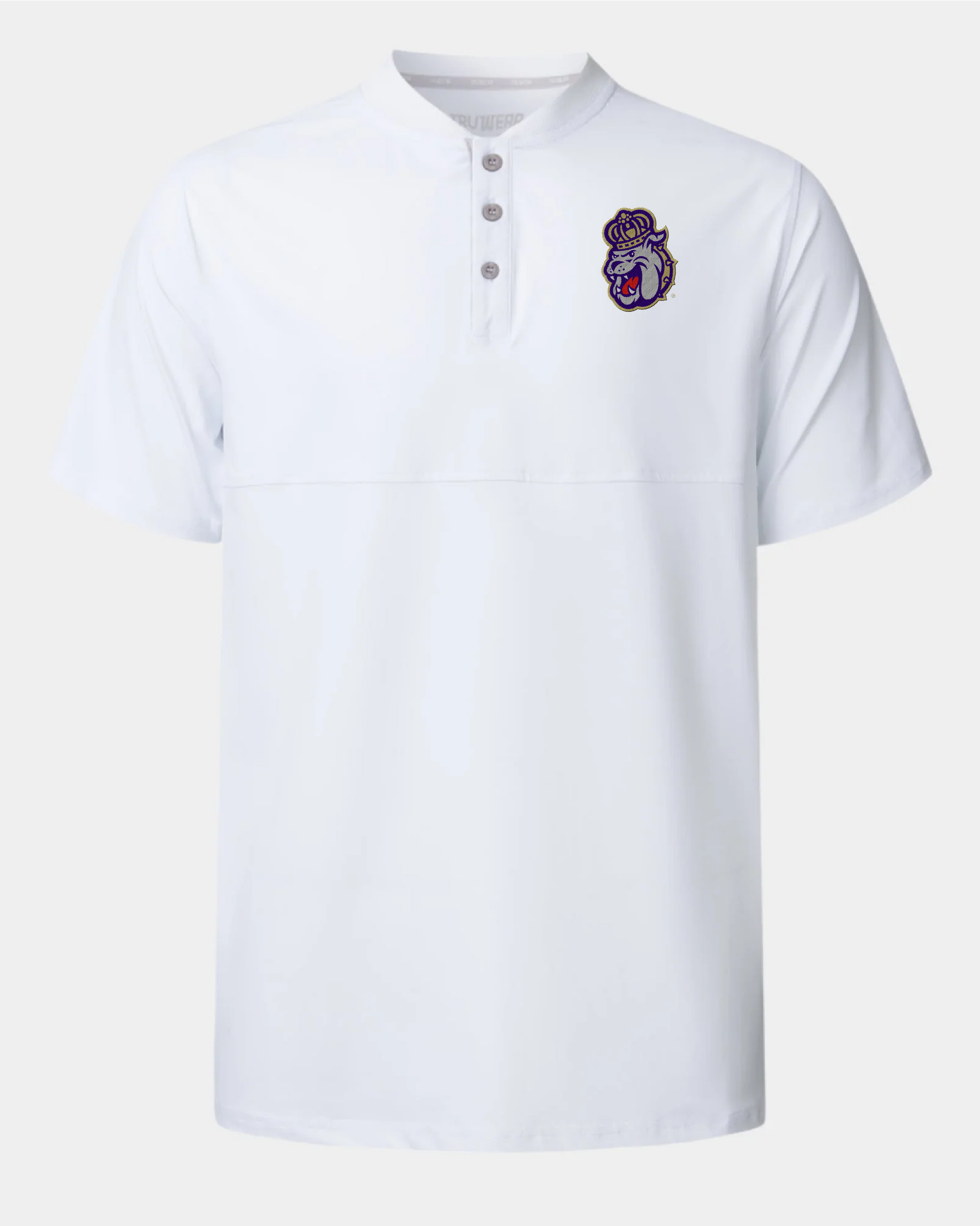 James Madison Crown Blade Polo White