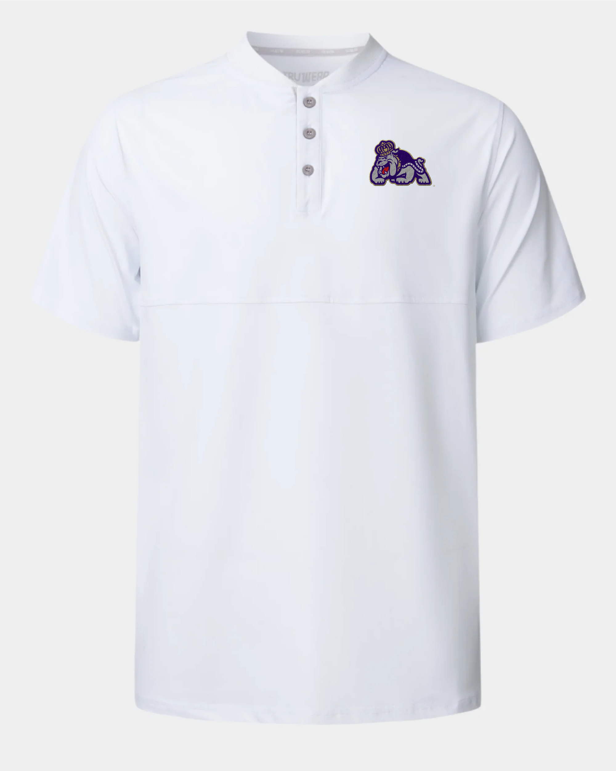 James Madison Crown Blade Polo White