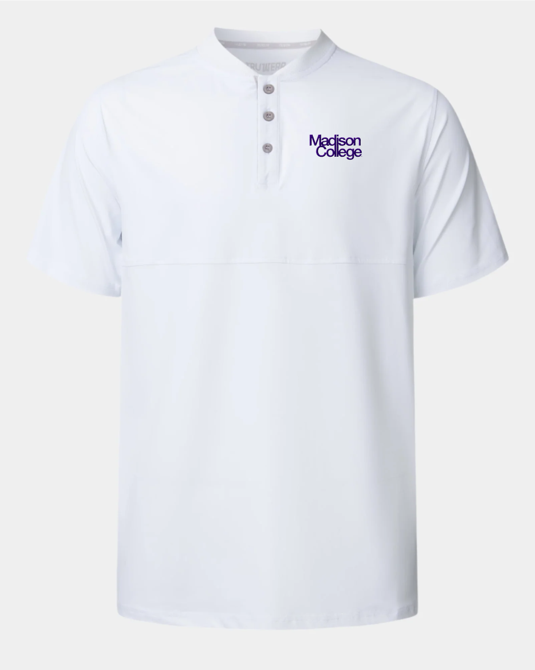 James Madison Crown Blade Polo White