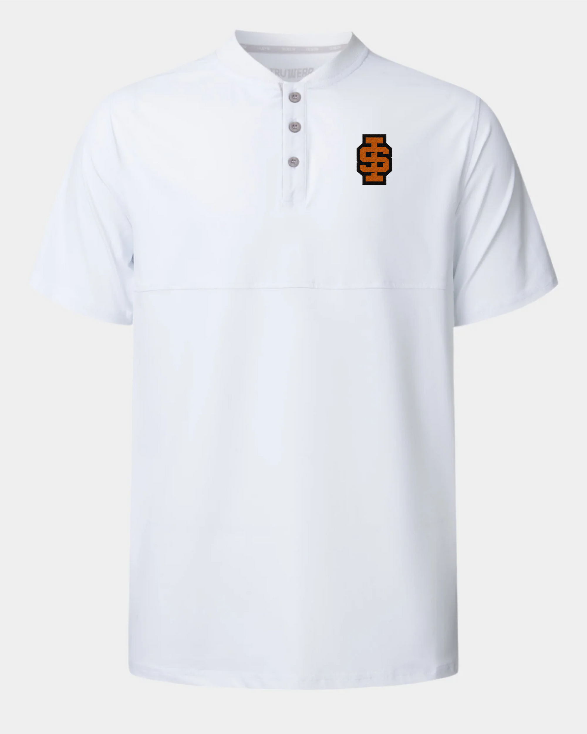 Idaho State Crown Blade Polo White