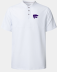 Kansas State Crown Blade Polo White 2