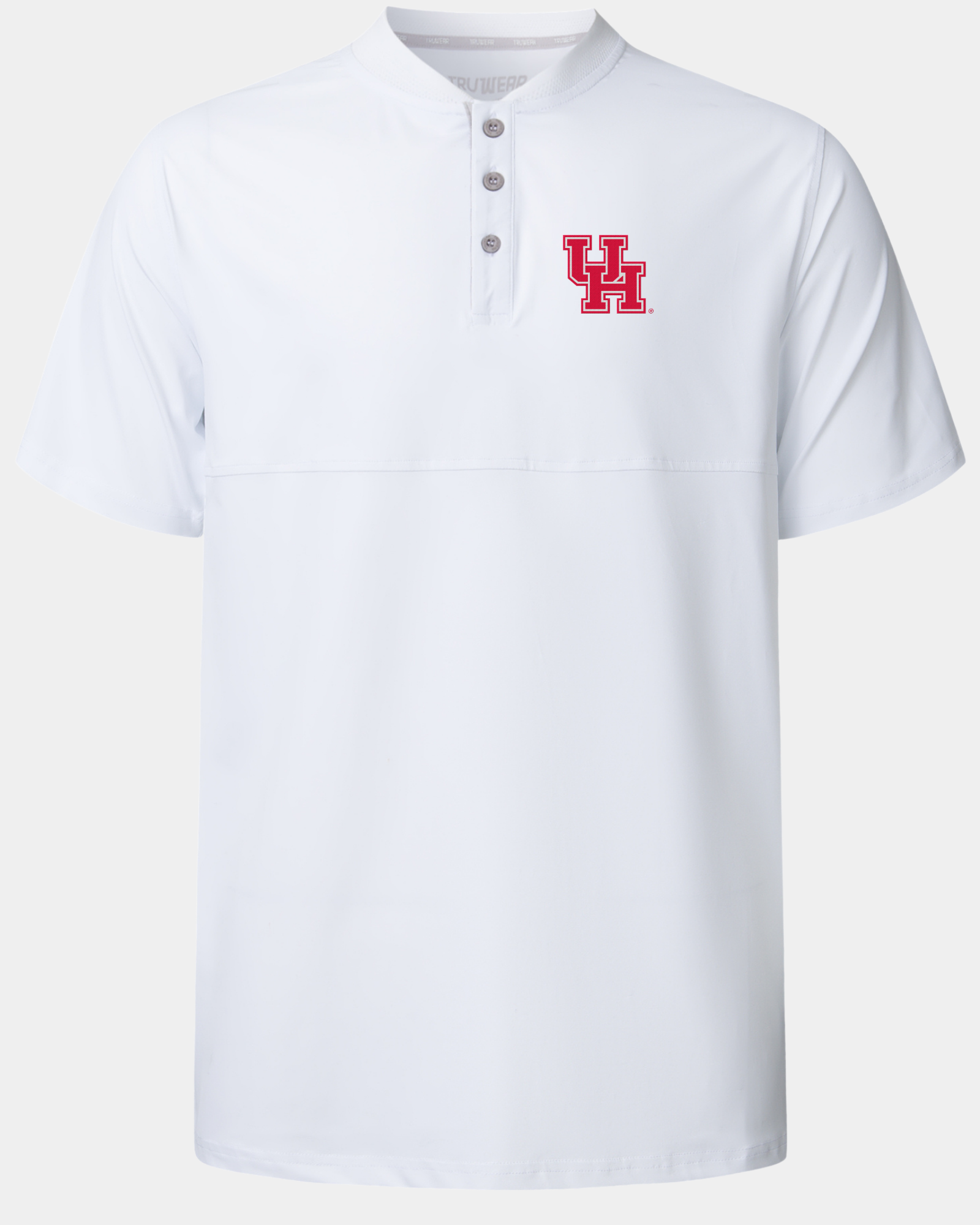 University of Houston Crown Blade Polo White