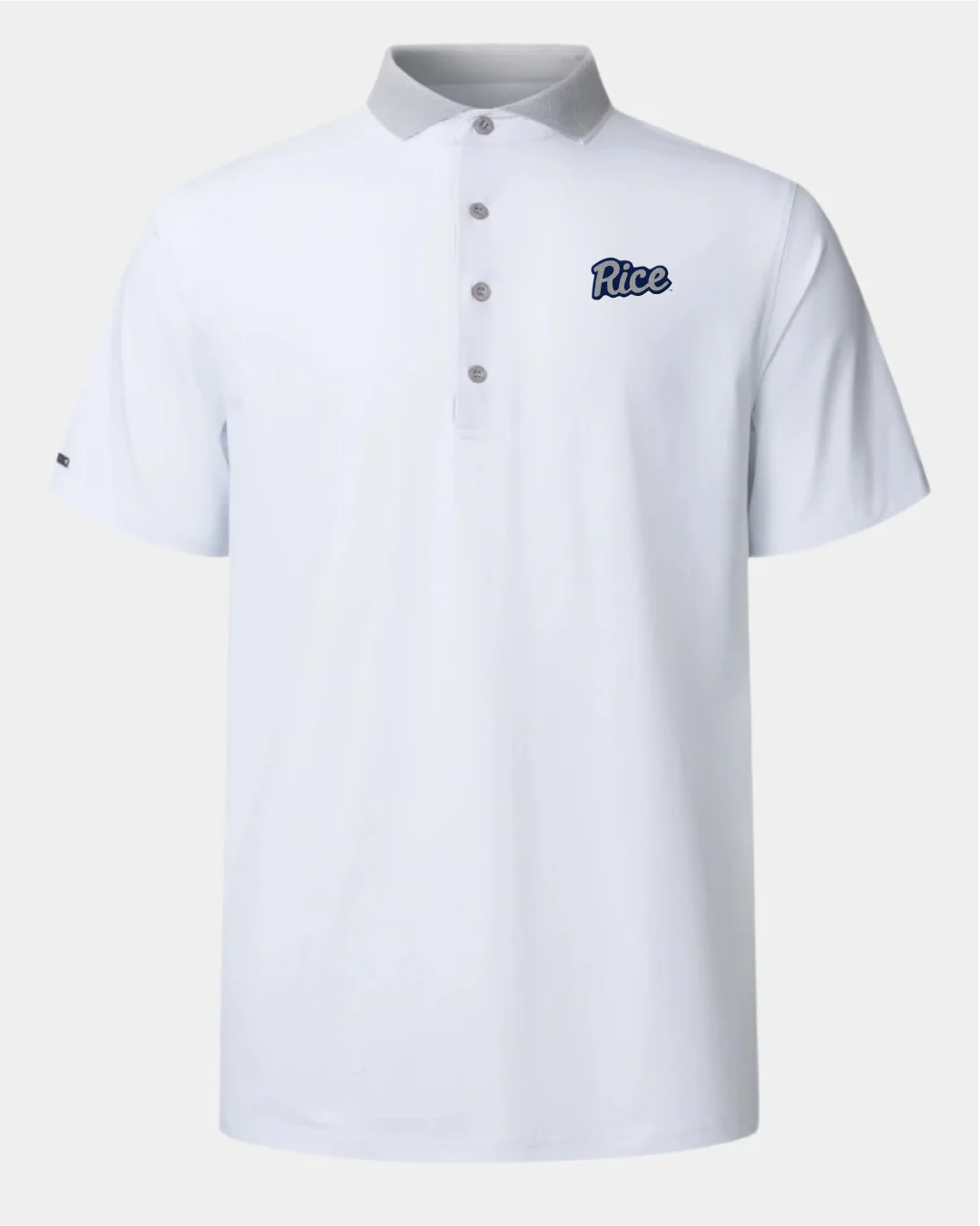 Rice Monarch Polo White