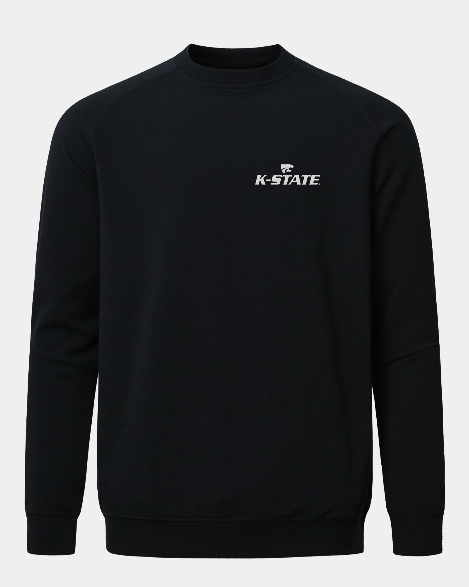 Kansas State Meridian Black Crewneck