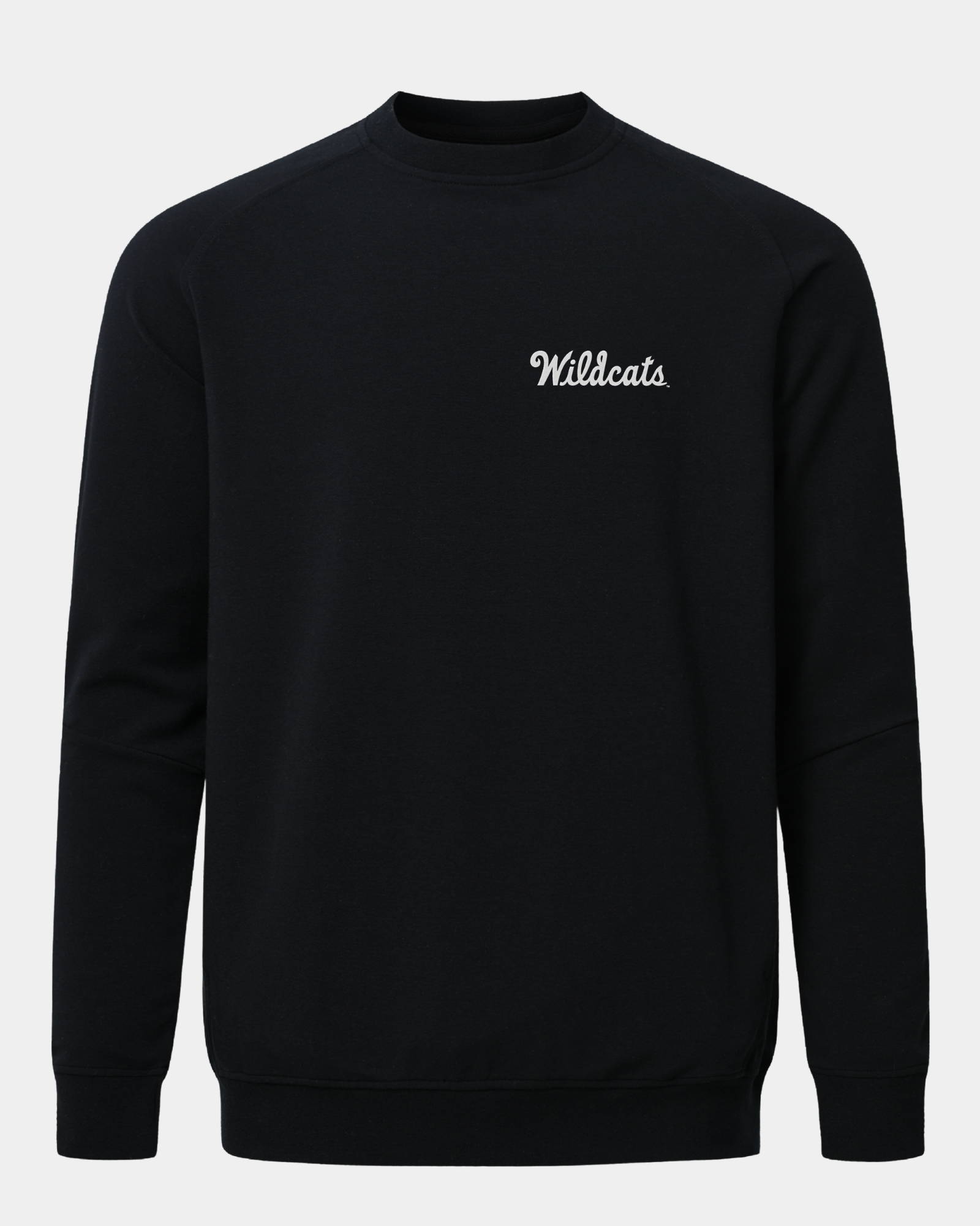 Kansas State Meridian Black Crewneck