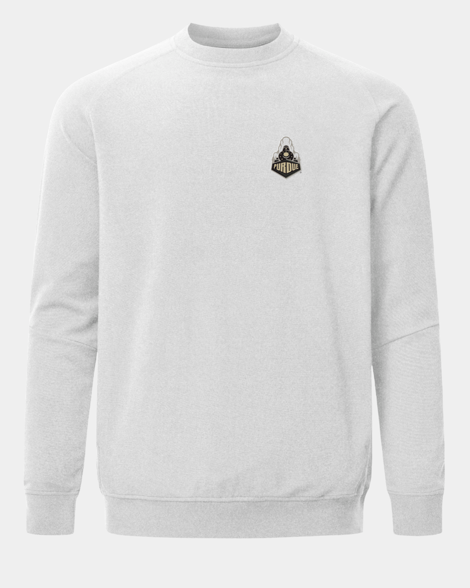 Purdue Meridian Heather Grey Crewneck