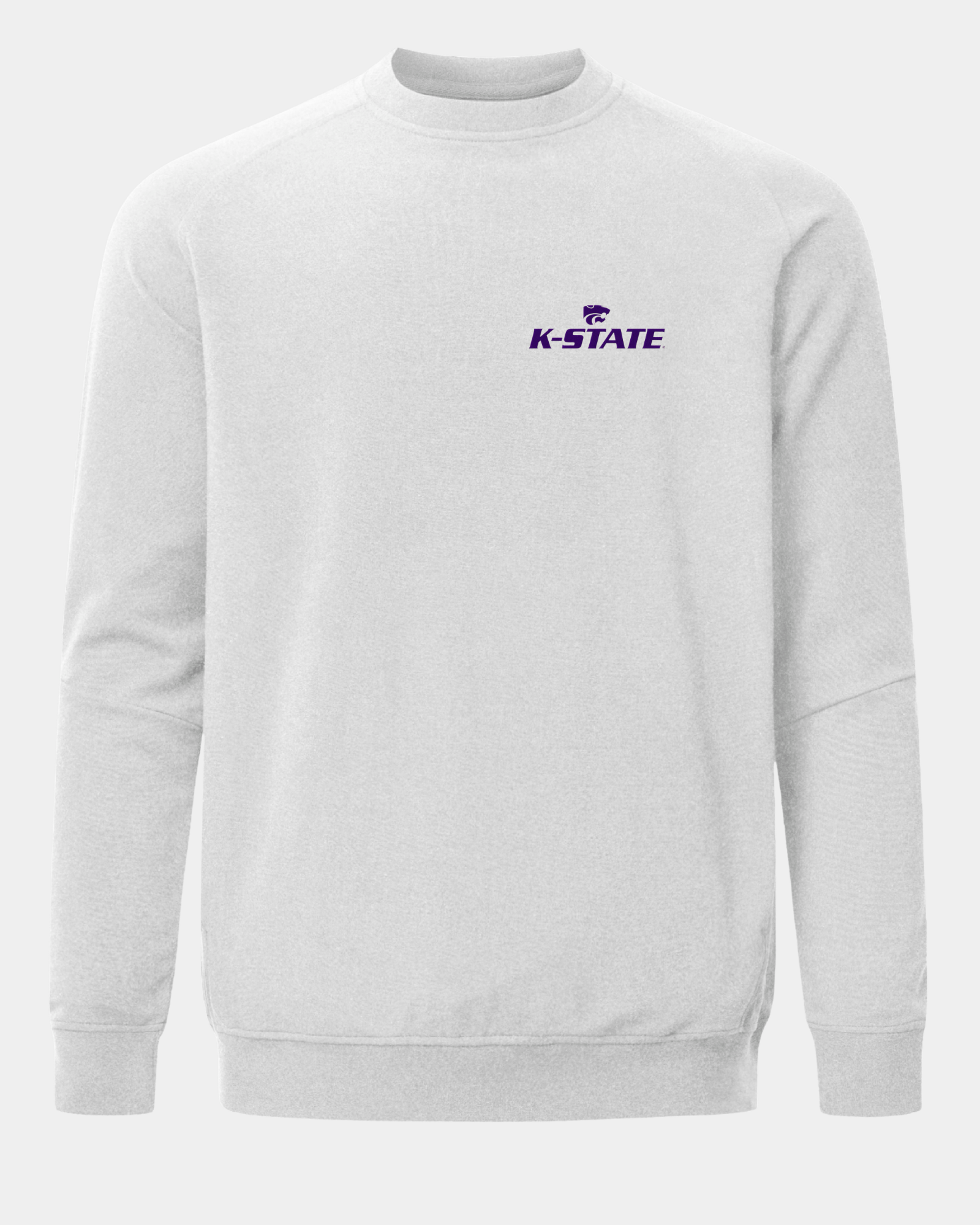 Kansas State Meridian Heather Grey Crewneck