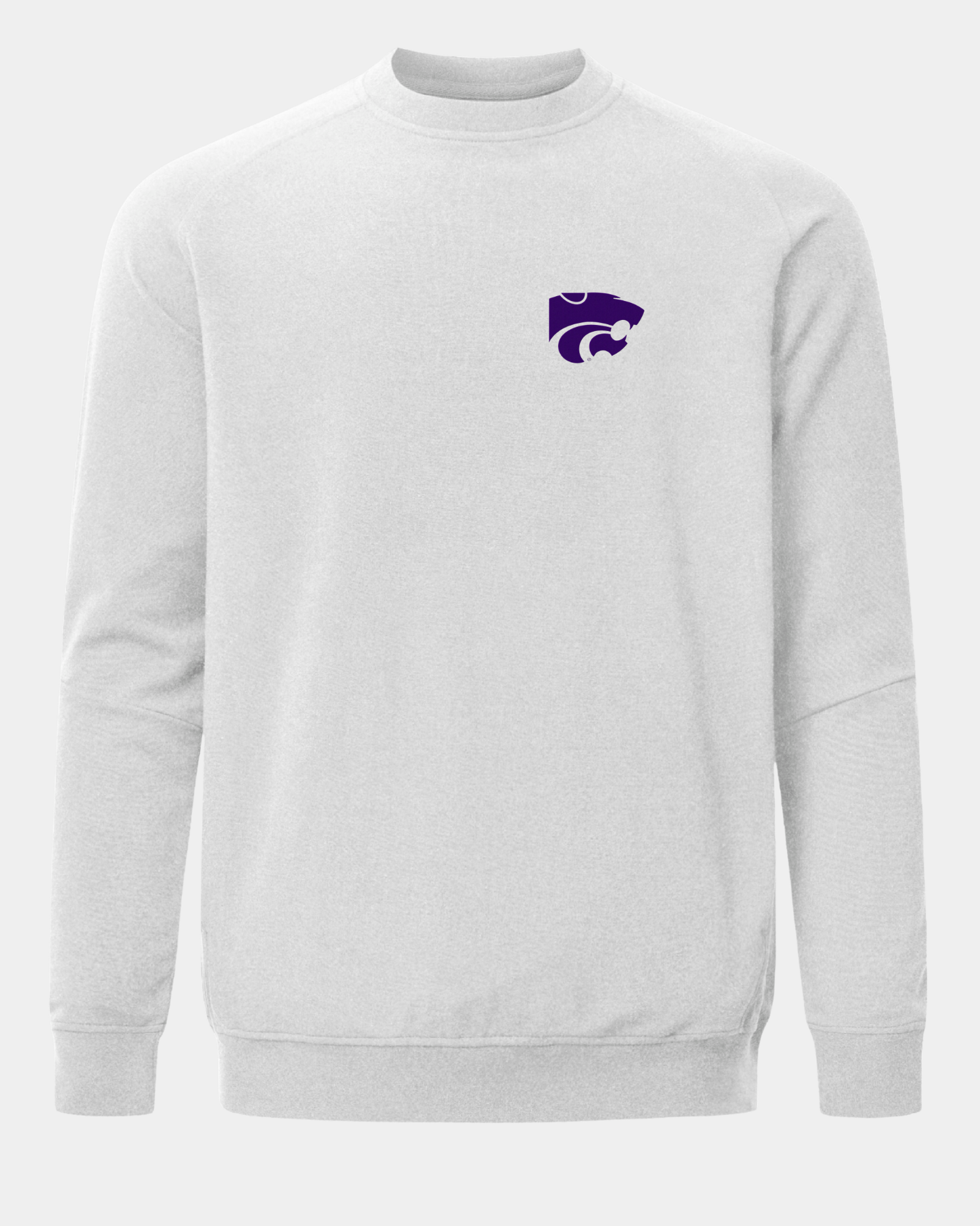 Kansas State Meridian Heather Grey Crewneck