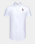 James Madison Phenom Classic White Short Sleeve Dress Shirt