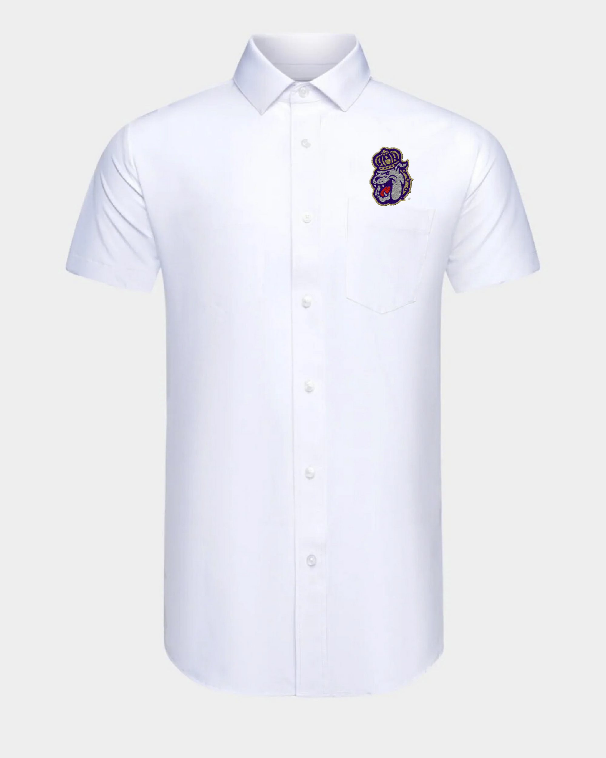 James Madison Phenom Classic White Short Sleeve Dress Shirt