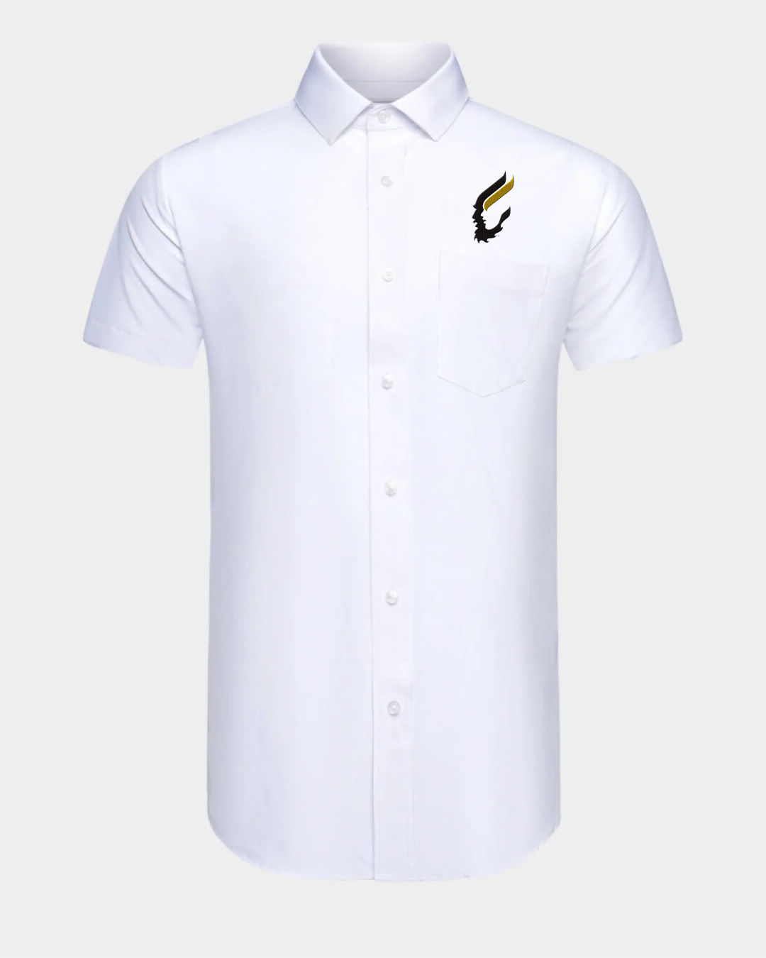 University of Idaho Phenom Classic White Short Sleeve Dress Shirt