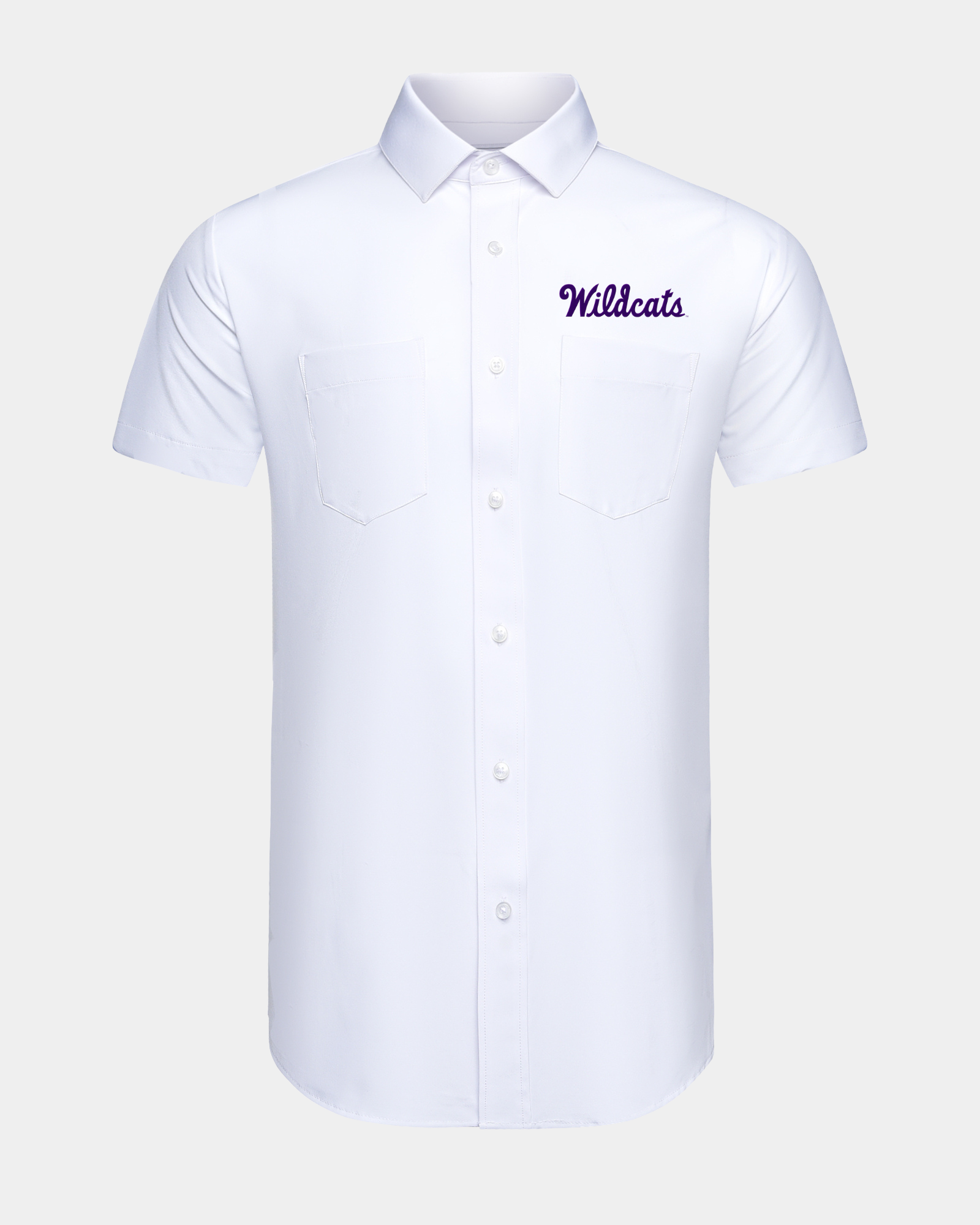 Kansas State Phenom Classic White Short Sleeve Dress Shirt