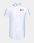 SUU Phenom Classic White Short Sleeve Dress Shirt
