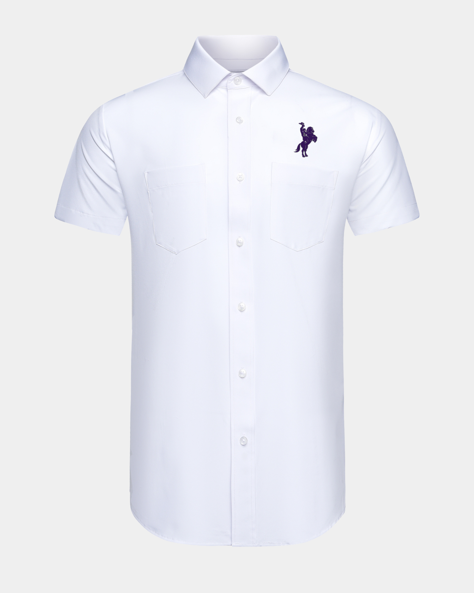 Tarleton State University Phenom Classic White Short Sleeve Dress Shirt