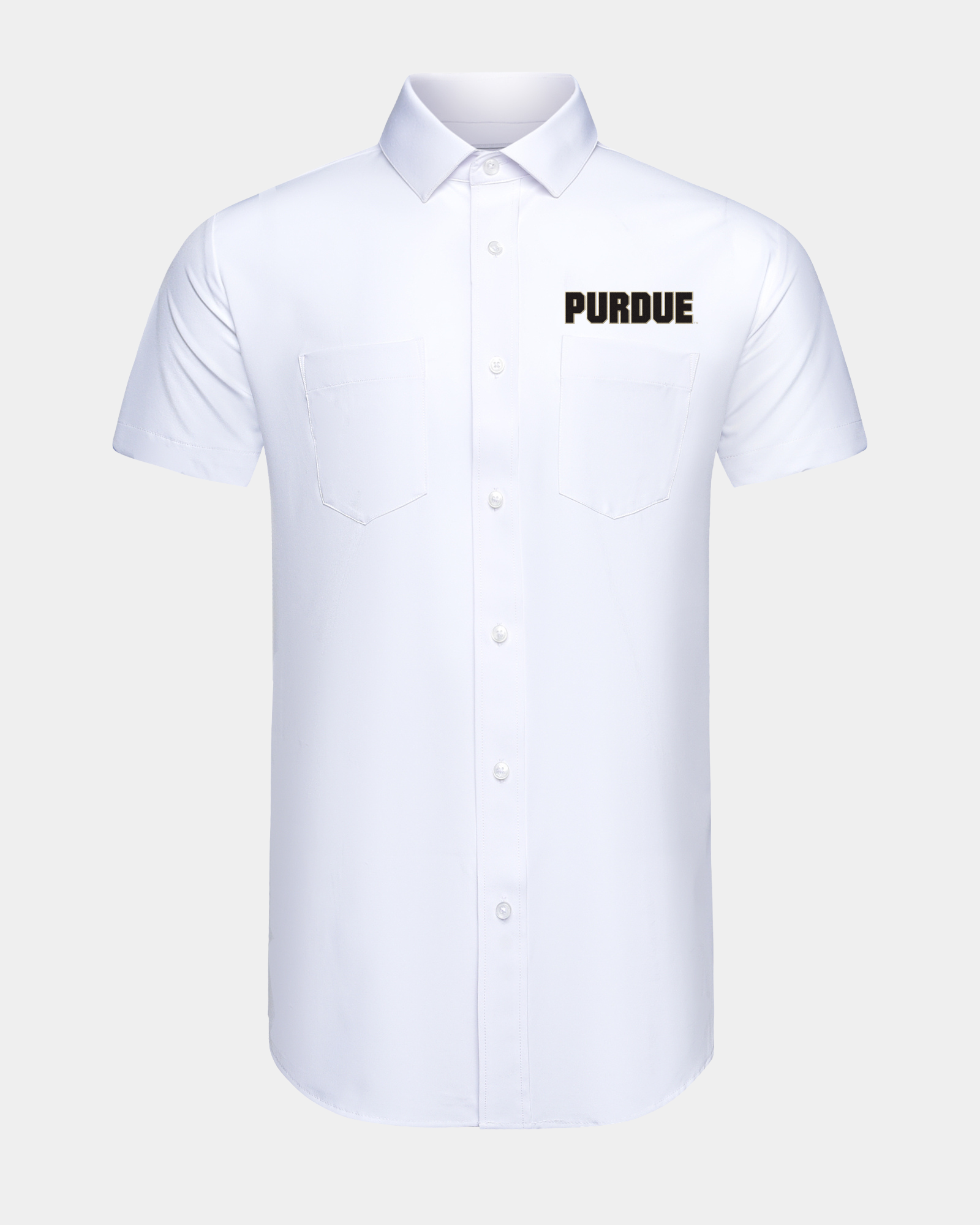Purdue Phenom Classic White Short Sleeve Dress Shirt