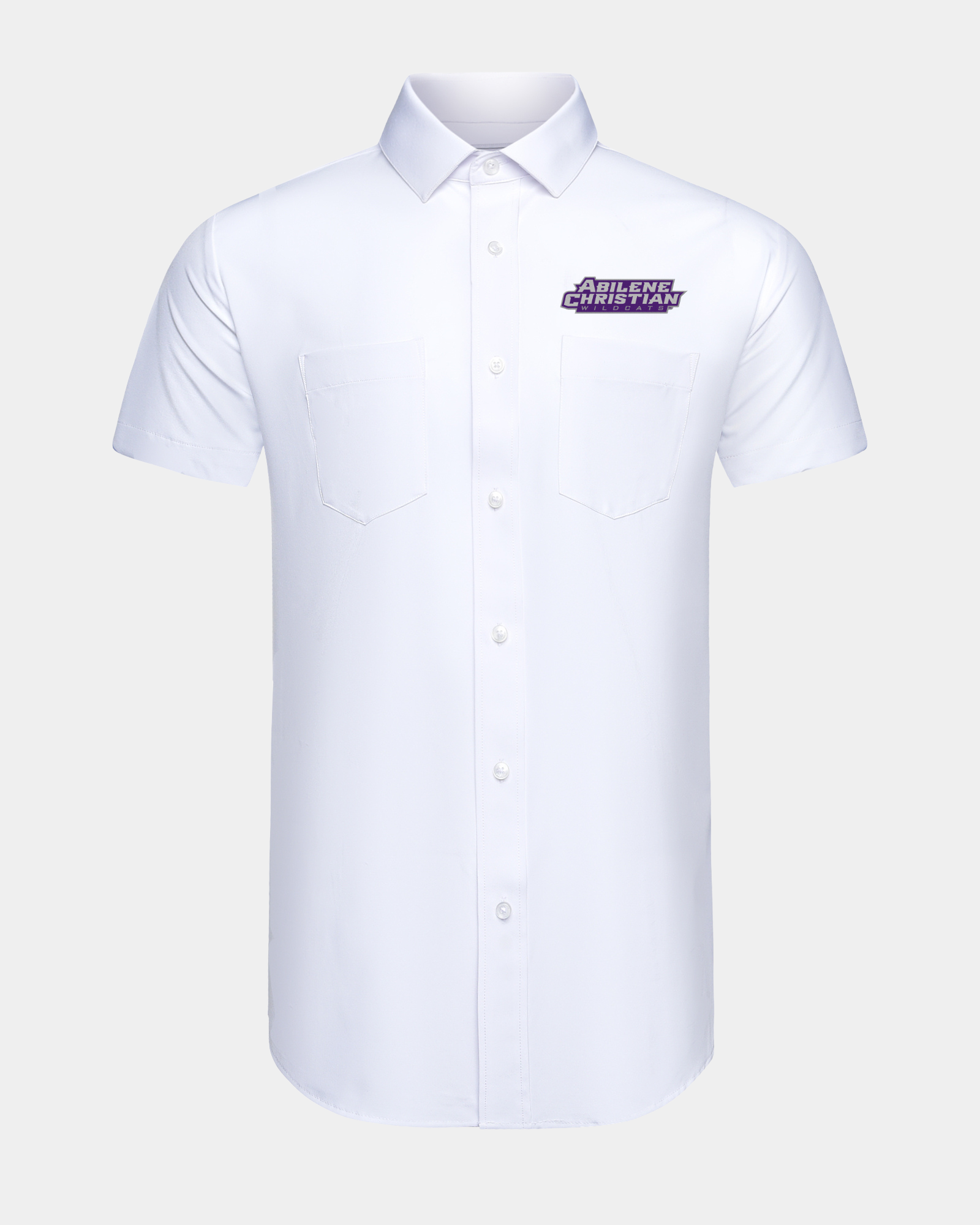 ACU Phenom Classic White Short Sleeve Dress Shirt