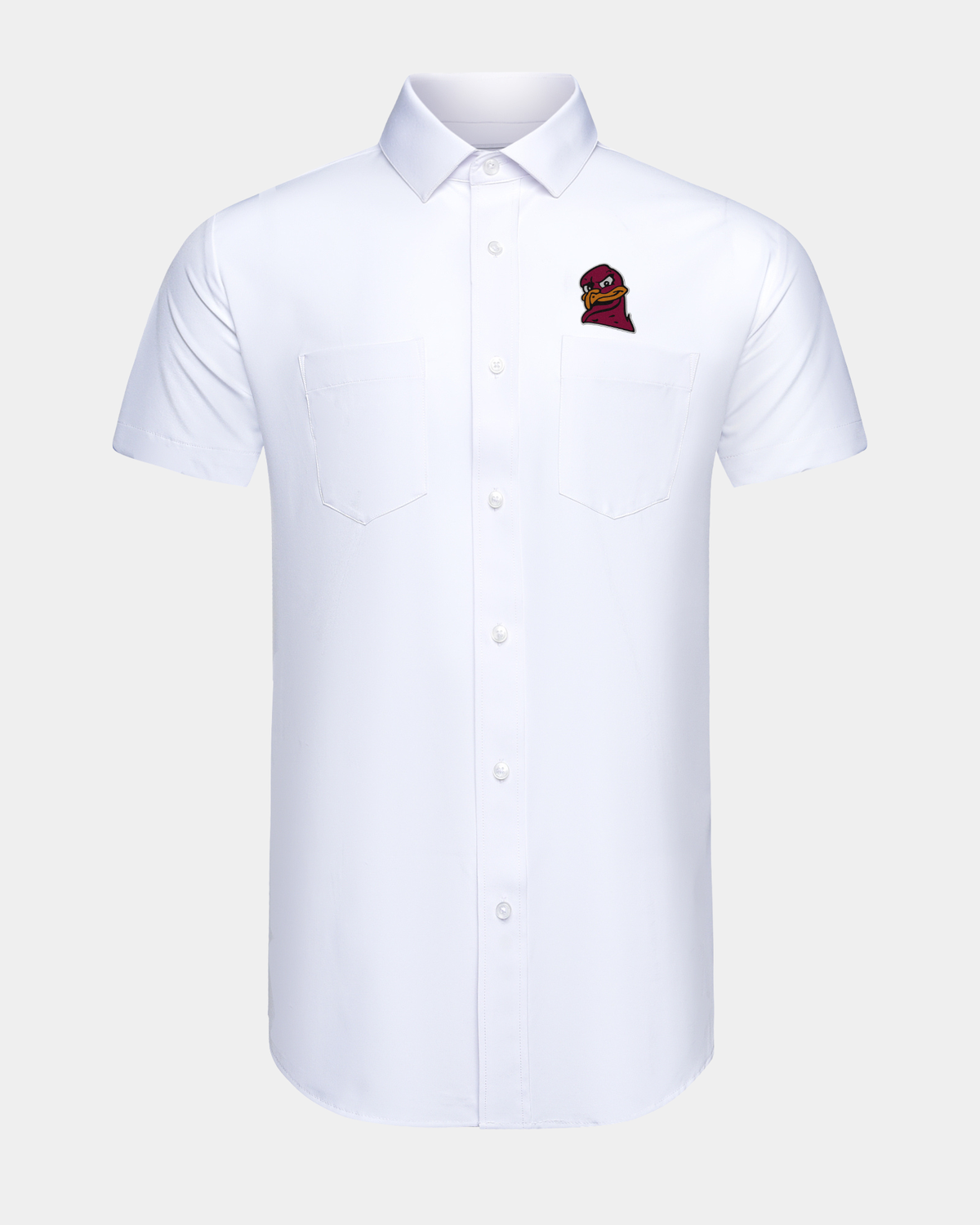 VT Phenom Classic White Short Sleeve Dress Shirt