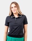 Monarch Womens Polo Navy