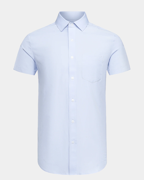Phenom Classic Light Blue Short Sleeve Dress Shirt Classic and Comfortable Wear | TRUWEAR Phenom Classic Light Blue Short Sleeve Dress Shirt Classic and Comfortable Wear | TRUWEAR
