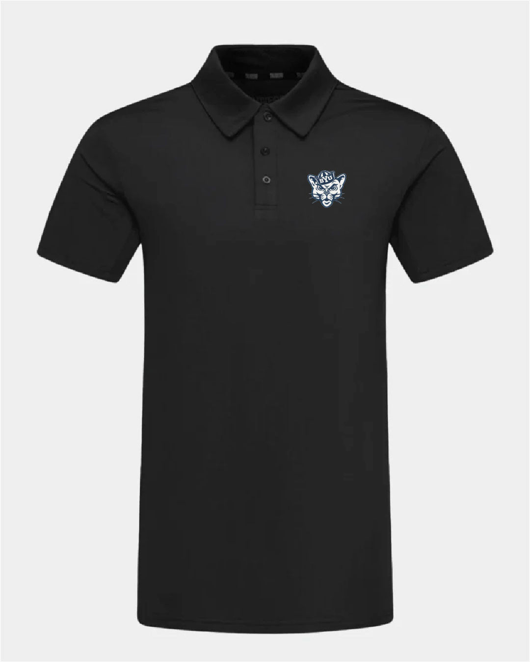 BYU Crest 2.0 Black Polo