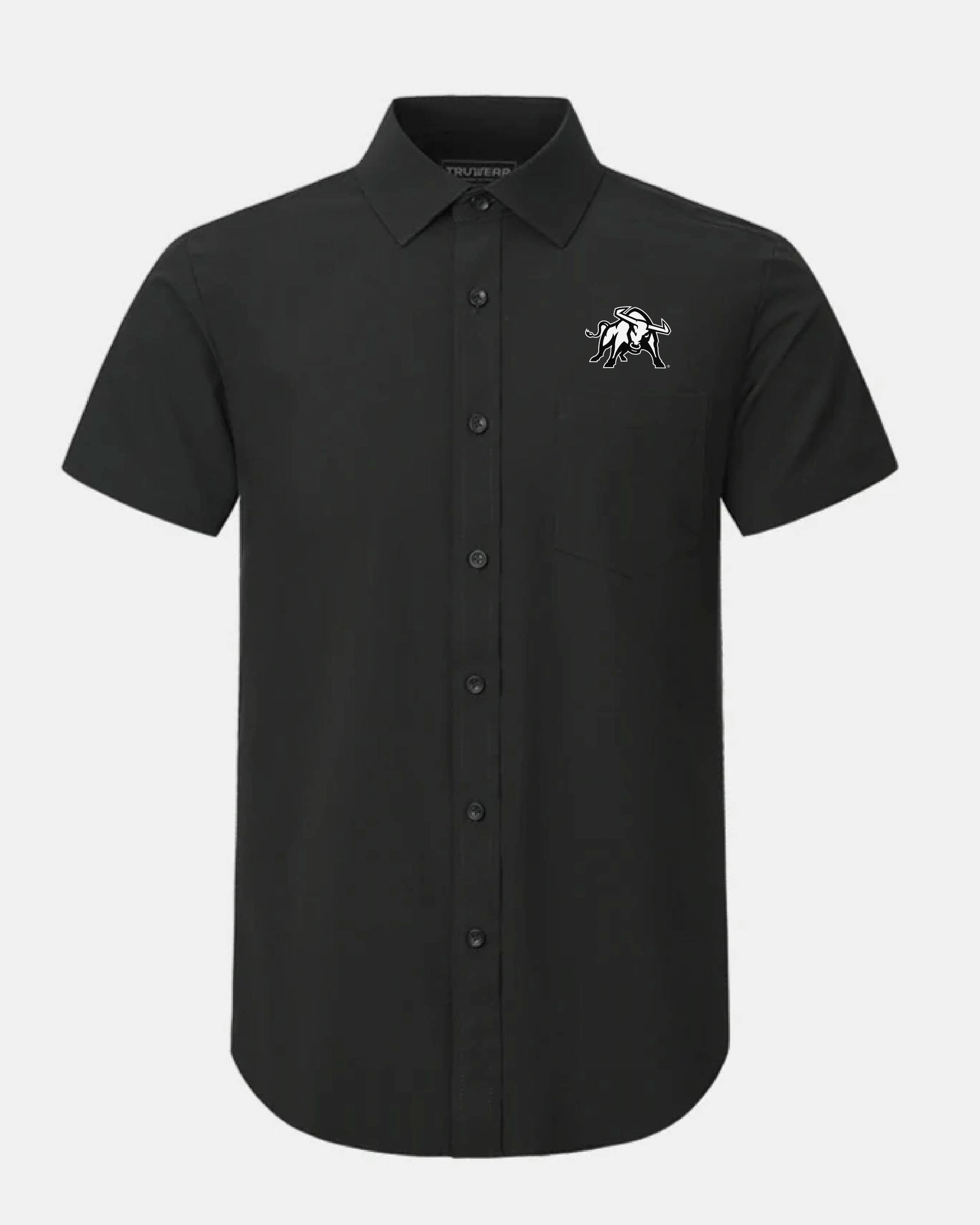 USU Phenom Classic Black Short Sleeve Dress Shirt
