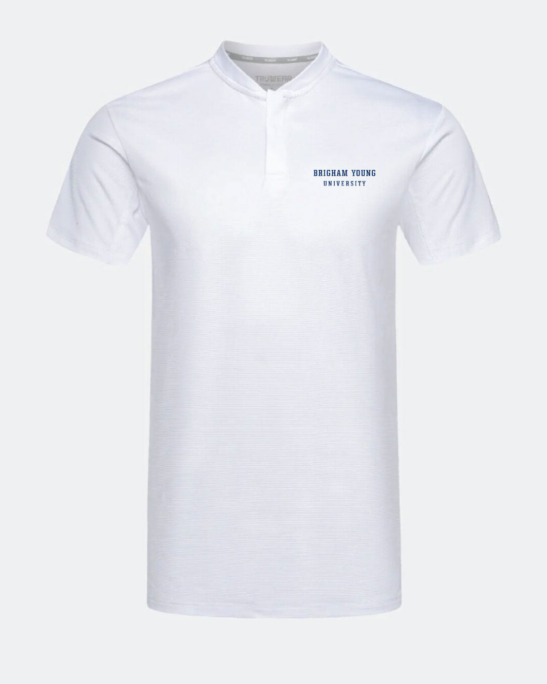 BYU Pinnacle 2.0 White Polo
