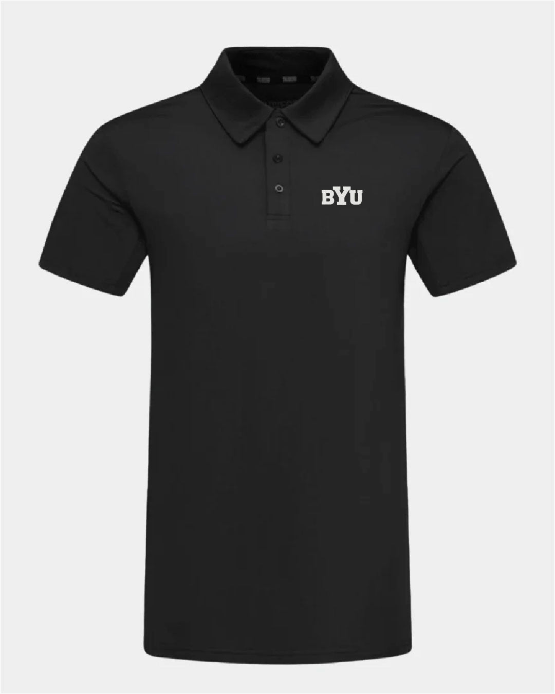 BYU Crest 2.0 Black Polo