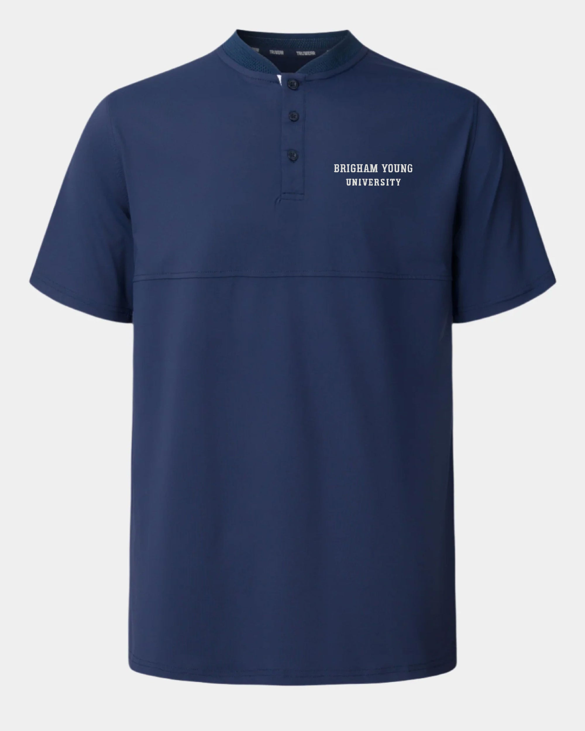 BYU Crown Blade Polo Navy