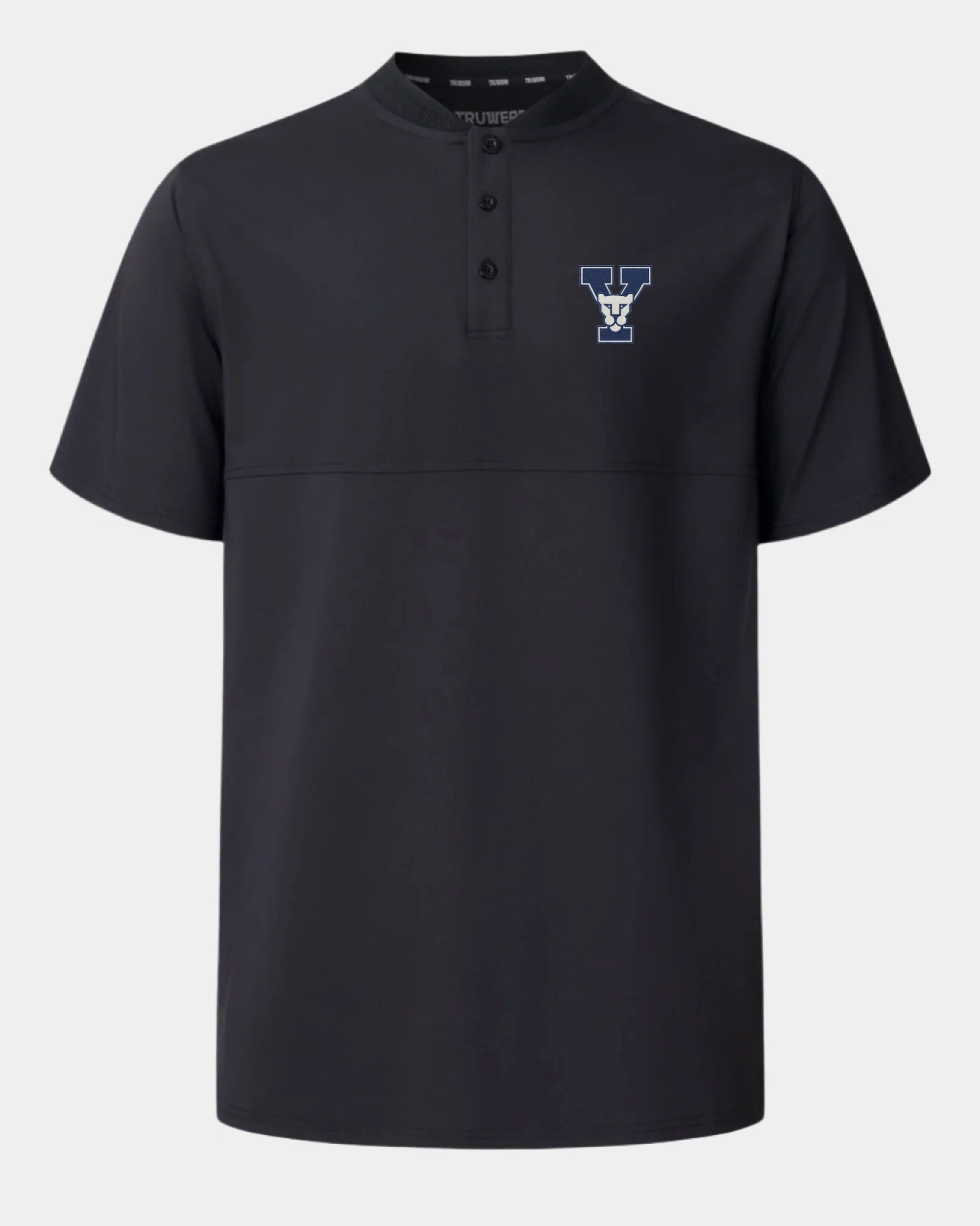 BYU Crown Blade Polo Black