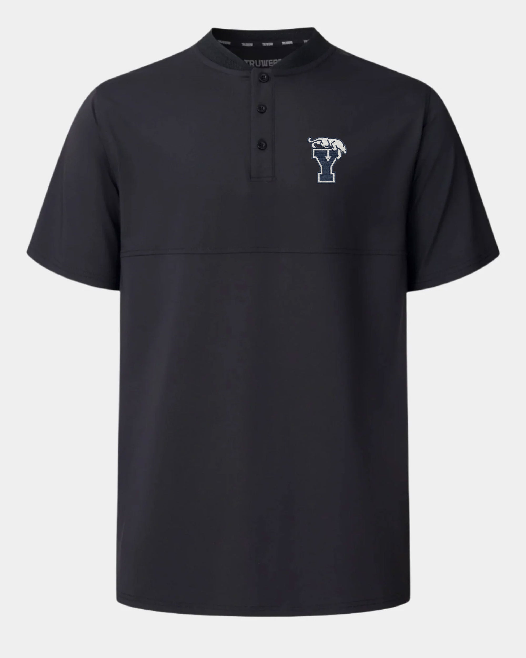 BYU Crown Blade Polo Black