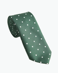 Immortal Green Polka Dot Tie