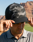 Eagle Bridge the Divide Hat Black Camo - Black