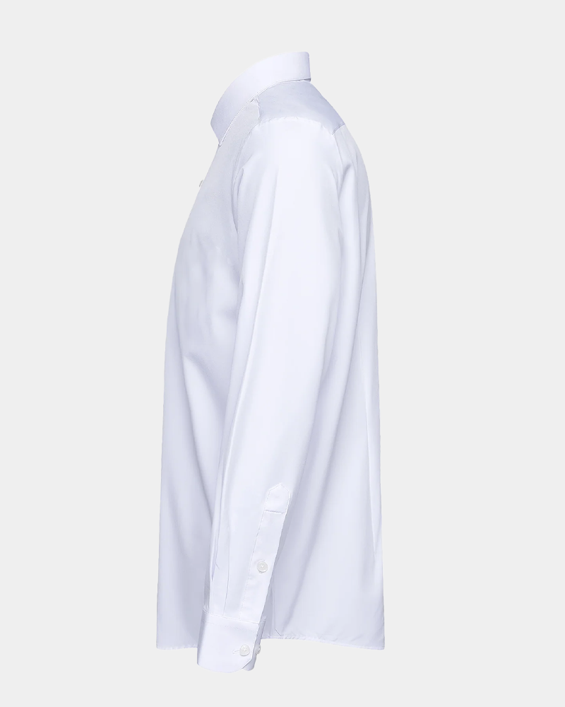Phenom Professional White Long Sleeve Men&#39;s Dress Shirt