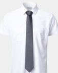 Elite Silk Tie T Pattern Dark Blue - Blue