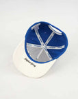 BYU Fade Hat Royal Natural Brim 2 Logo Y – inside view
