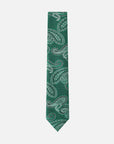 Immortal Paisley Tie Green