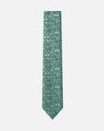 Immortal Floral Tie Green
