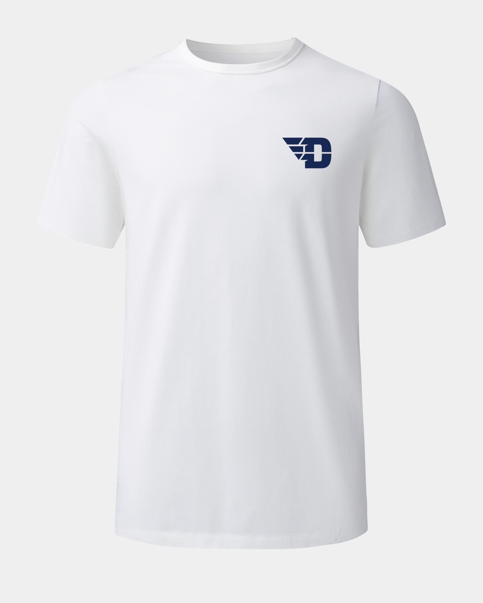 Dayton Slam Dunk Spectacle 2.0 White T-Shirt