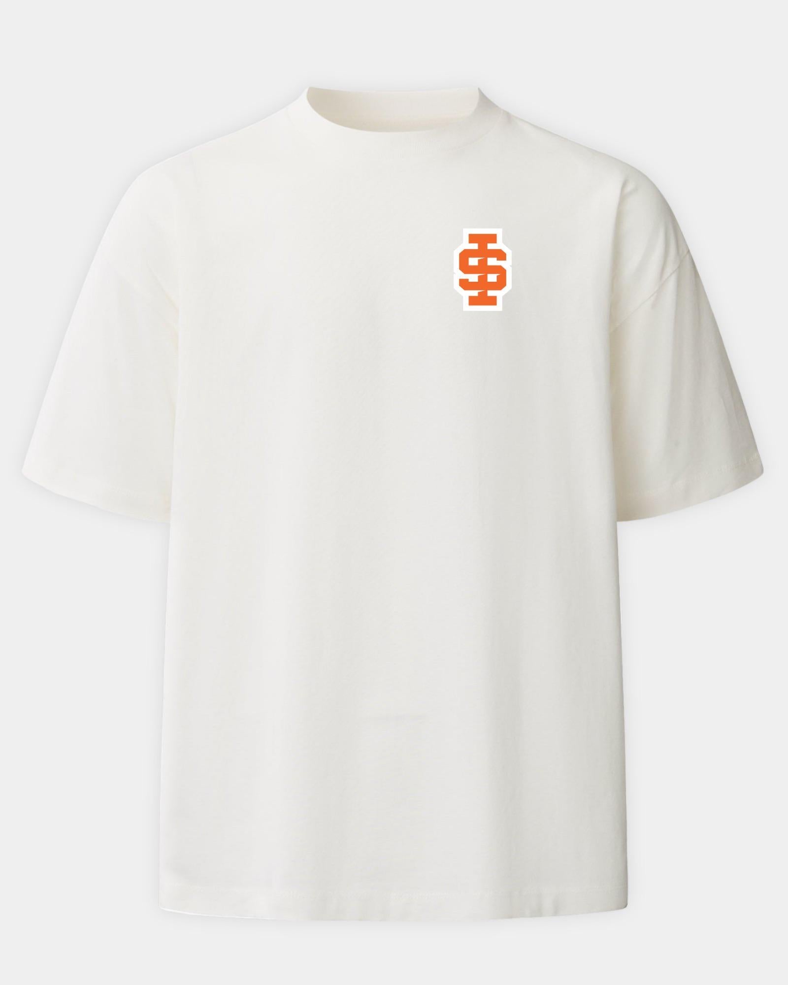 Idaho State Slam Dunk Faze Heavyweight Tee Off White
